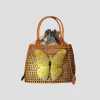 All Yellow Butterfly Handbag