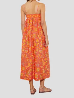 Alvita Strappy Bodice Maxi Dress