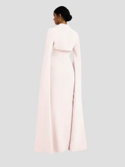 Amari Pale Pink Bolero With Soshin Dress