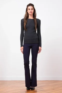 Bellini Flare Pant in Navy
