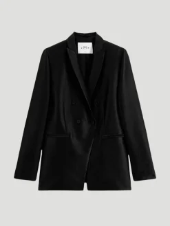 Black Bianca Tuxedo Jacket
