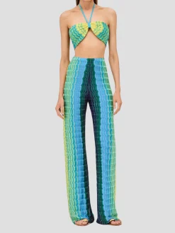 Blue Multi Belgium Pants