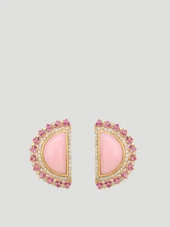 Blush Dome Earrings