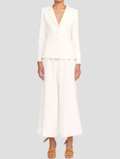 Carson Ivory Single Breasted Blazer