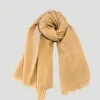 Cassia Quadra Tan Cashmere Scarf