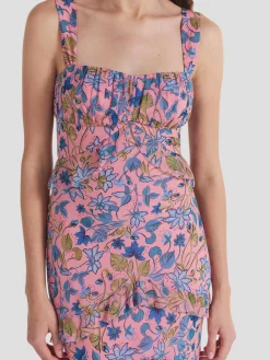 Chandra Dress in Taman Blush