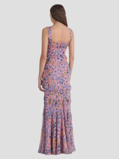 Chandra Dress in Taman Blush