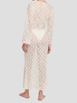Chantilly Embroidered Long Dress