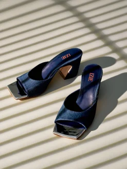 Chester Mule in Denim