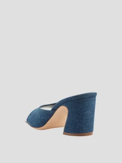 Chester Mule in Denim