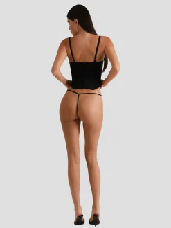 Chouchou Bustier in Black