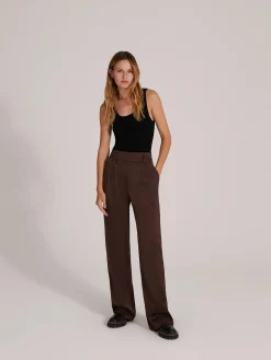 Coffee The Satin Pant