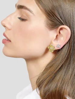 Diamond Marguerite Earrings