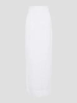Emma Pencil Skirt in Ivory