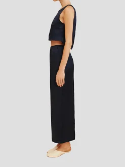 Gigi Satin Pencil Skirt