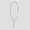 Gold Rolo Link Lariat