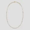 18" Gold Tennis Necklace