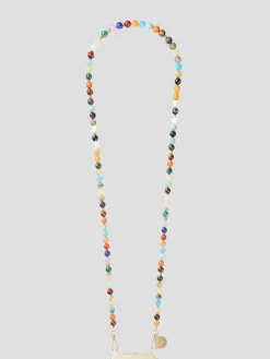 Harper 47" Multi Bead Phone Chain