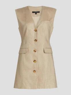 Hayden Strong Shoulder Vest Dress