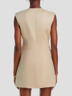 Hayden Strong Shoulder Vest Dress
