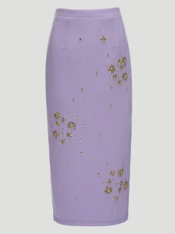 Jonah Embellished Midi Skirt