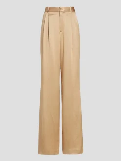Khaki Flavie Straight Pant