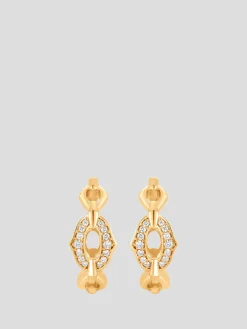 18k Yellow Gold Lucia Diamond Earrings