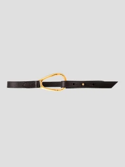 L'Adorable Calf Leather Belt in Black