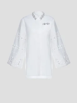 Logan Broderie-Anglaise Longsleeve Shirt