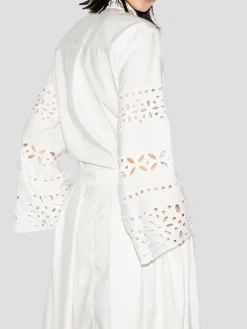 Logan Broderie-Anglaise Longsleeve Shirt