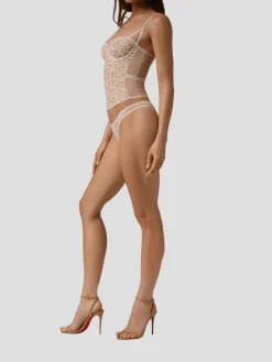 Lola Bustier in Ivory