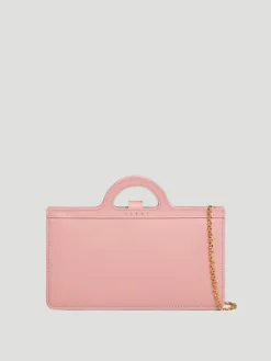 Long Wallet Crossbody in Blush