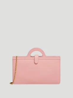 Long Wallet Crossbody in Blush