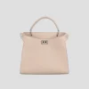 Lutece Mini in Greige Leather