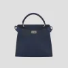 Lutece Mini in Navy Leather