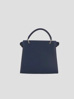 Lutece Mini in Navy Leather
