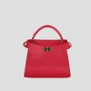 Lutece Nano in Lipstick Leather