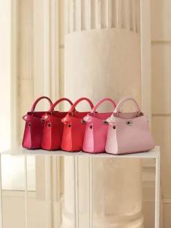 Lutece Nano in Lipstick Leather