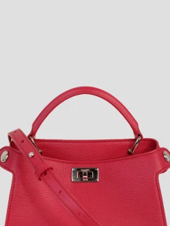 Lutece Nano in Lipstick Leather