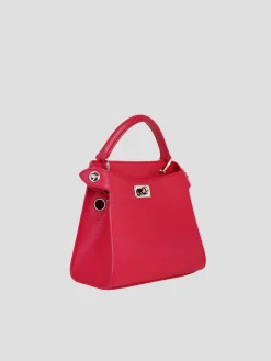 Lutece Nano in Lipstick Leather