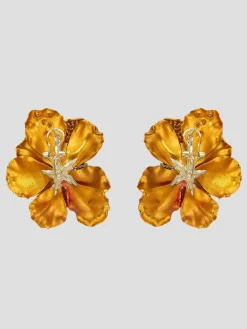 Magma Poppy Earrings