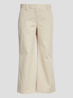 Mercer Wide-Leg Pant in Khaki