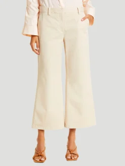 Mercer Wide-Leg Pant in Khaki