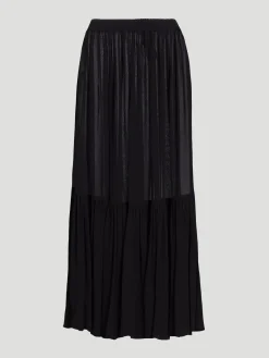 Michael Kors Collection Tiered Ruffle Maxi Skirt