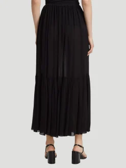 Michael Kors Collection Tiered Ruffle Maxi Skirt