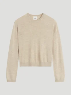 Oatmeal James Classic Crewneck