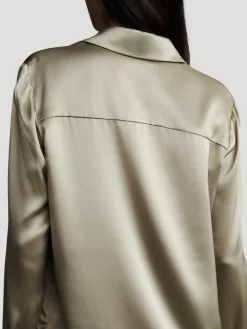 Object of Affection Shirt in Sage