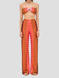 Orange Multi Belgium Pant