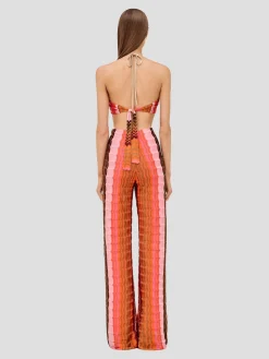 Orange Multi Belgium Pant