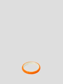 Orange Unicorn Rainbow Enamel Stacking Ring